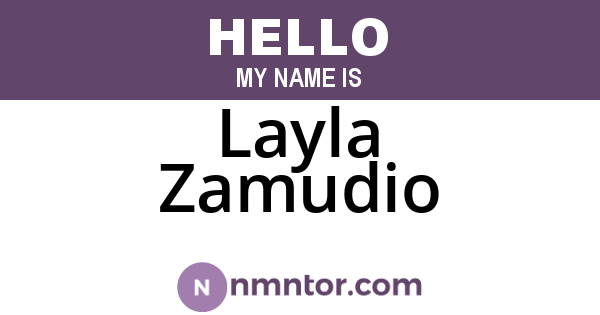 Layla Zamudio