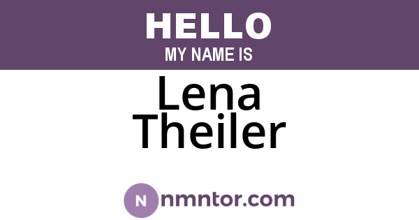 Lena Theiler