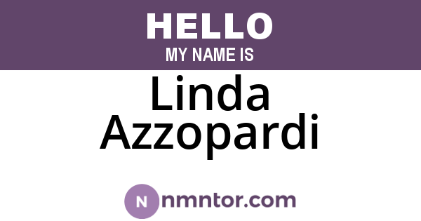 Linda Azzopardi