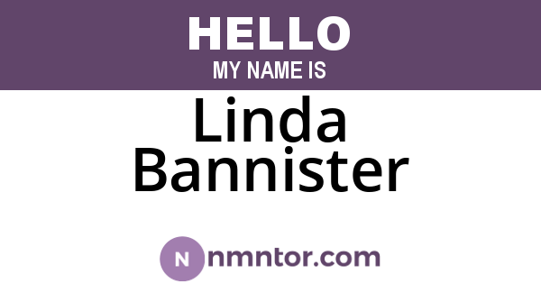 Linda Bannister