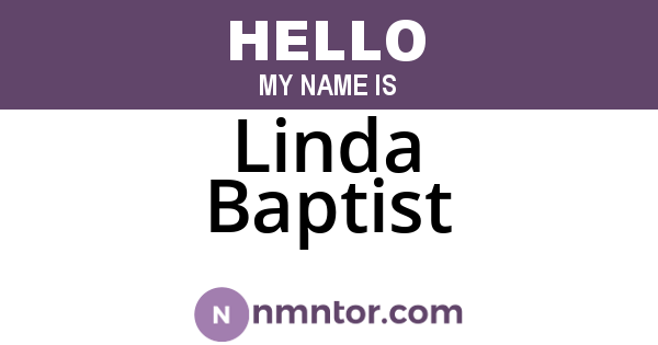 Linda Baptist