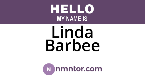 Linda Barbee