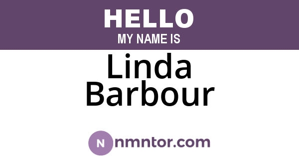 Linda Barbour