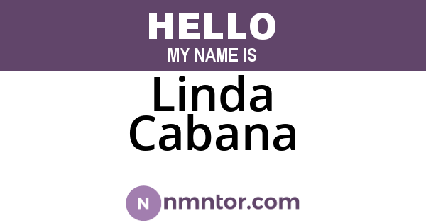 Linda Cabana