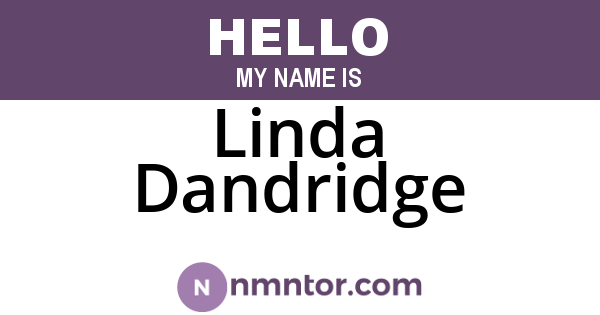Linda Dandridge