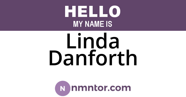 Linda Danforth
