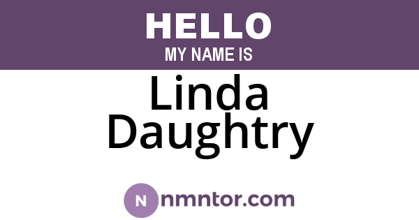 Linda Daughtry