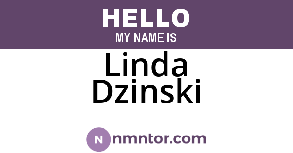 Linda Dzinski