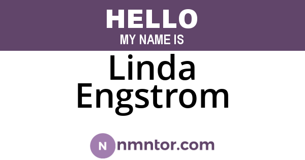 Linda Engstrom