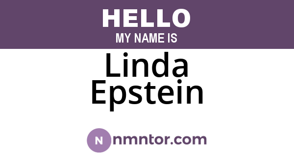 Linda Epstein