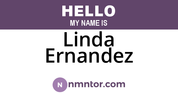 Linda Ernandez