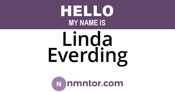 Linda Everding