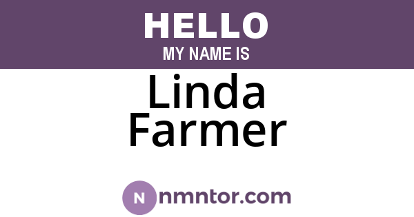 Linda Farmer