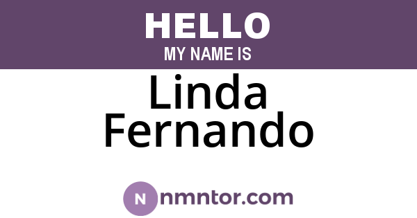 Linda Fernando