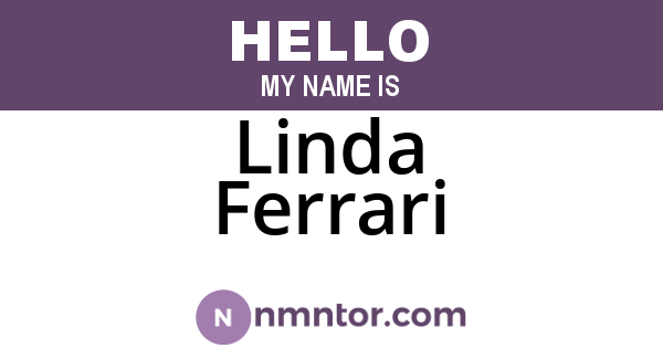 Linda Ferrari