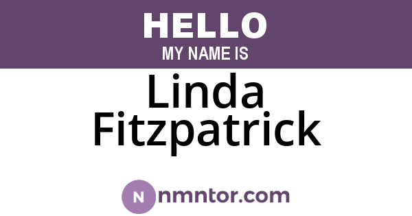 Linda Fitzpatrick