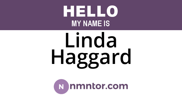 Linda Haggard