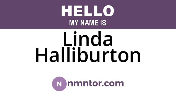 Linda Halliburton