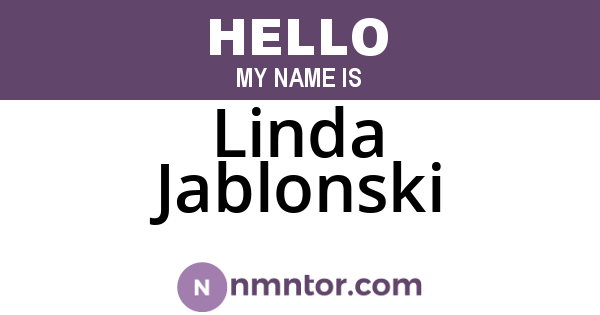 Linda Jablonski