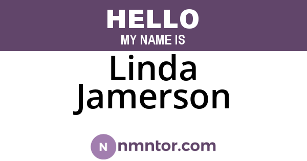 Linda Jamerson