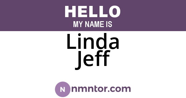 Linda Jeff