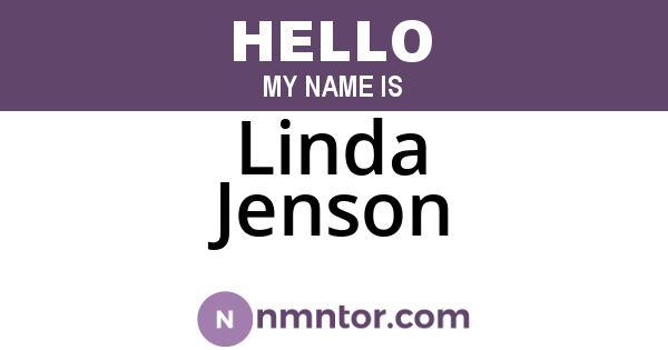 Linda Jenson