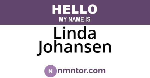 Linda Johansen
