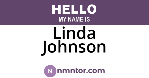 Linda Johnson