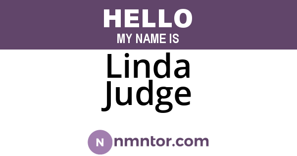 Linda Judge