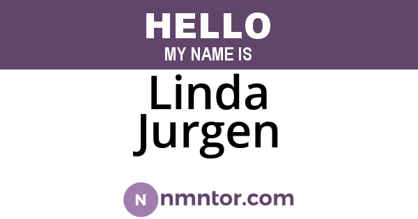 Linda Jurgen