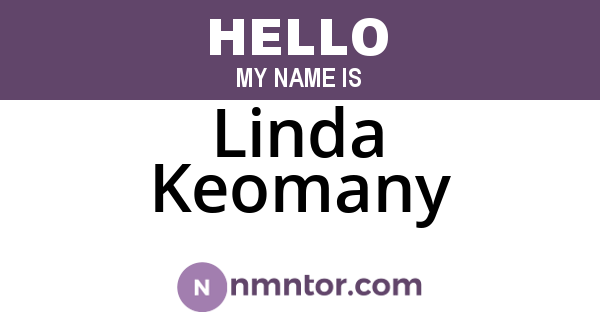 Linda Keomany