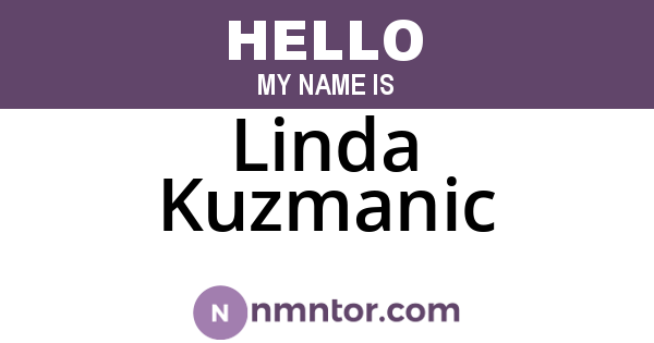 Linda Kuzmanic