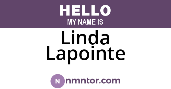 Linda Lapointe