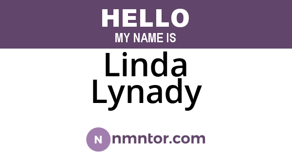 Linda Lynady