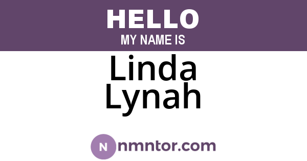 Linda Lynah