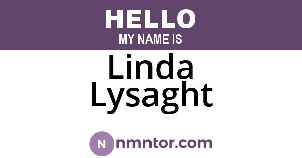 Linda Lysaght