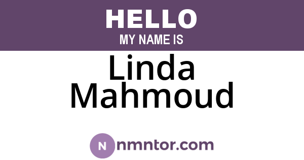 Linda Mahmoud