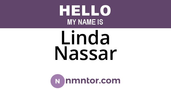 Linda Nassar