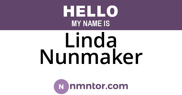 Linda Nunmaker