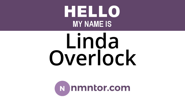 Linda Overlock