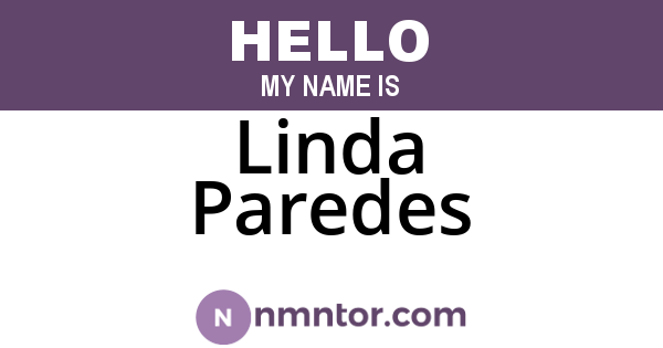 Linda Paredes