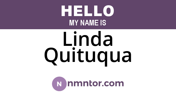 Linda Quituqua