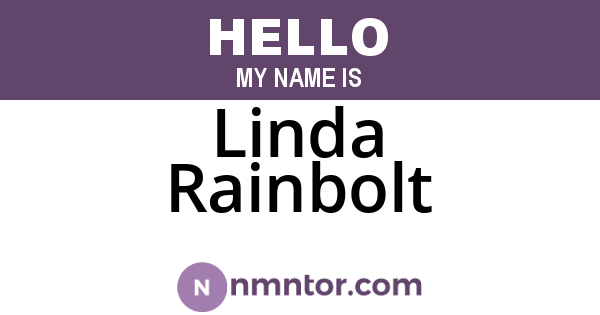 Linda Rainbolt