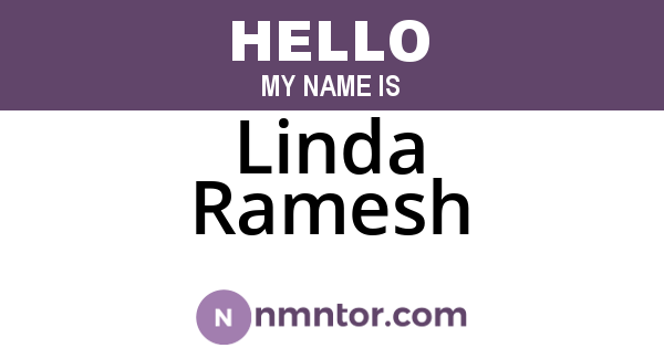 Linda Ramesh