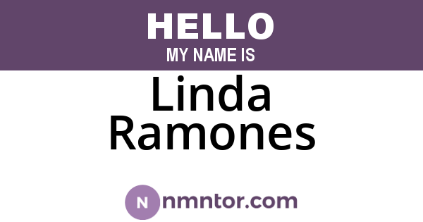Linda Ramones