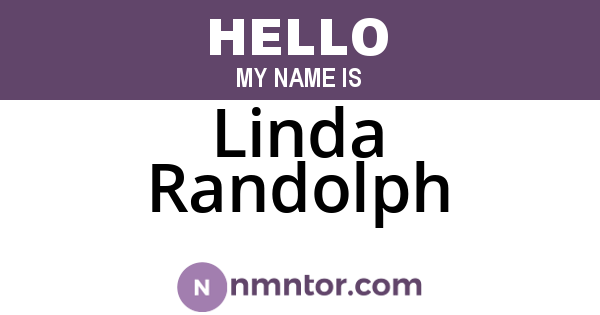 Linda Randolph