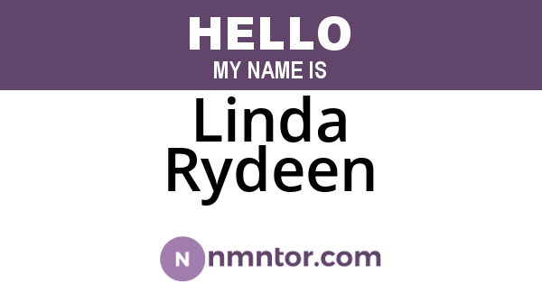 Linda Rydeen