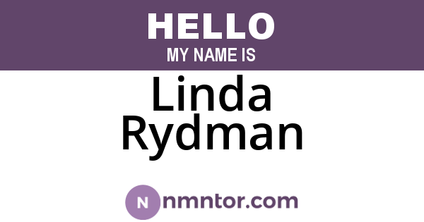 Linda Rydman