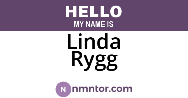 Linda Rygg