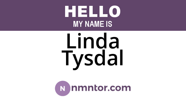 Linda Tysdal
